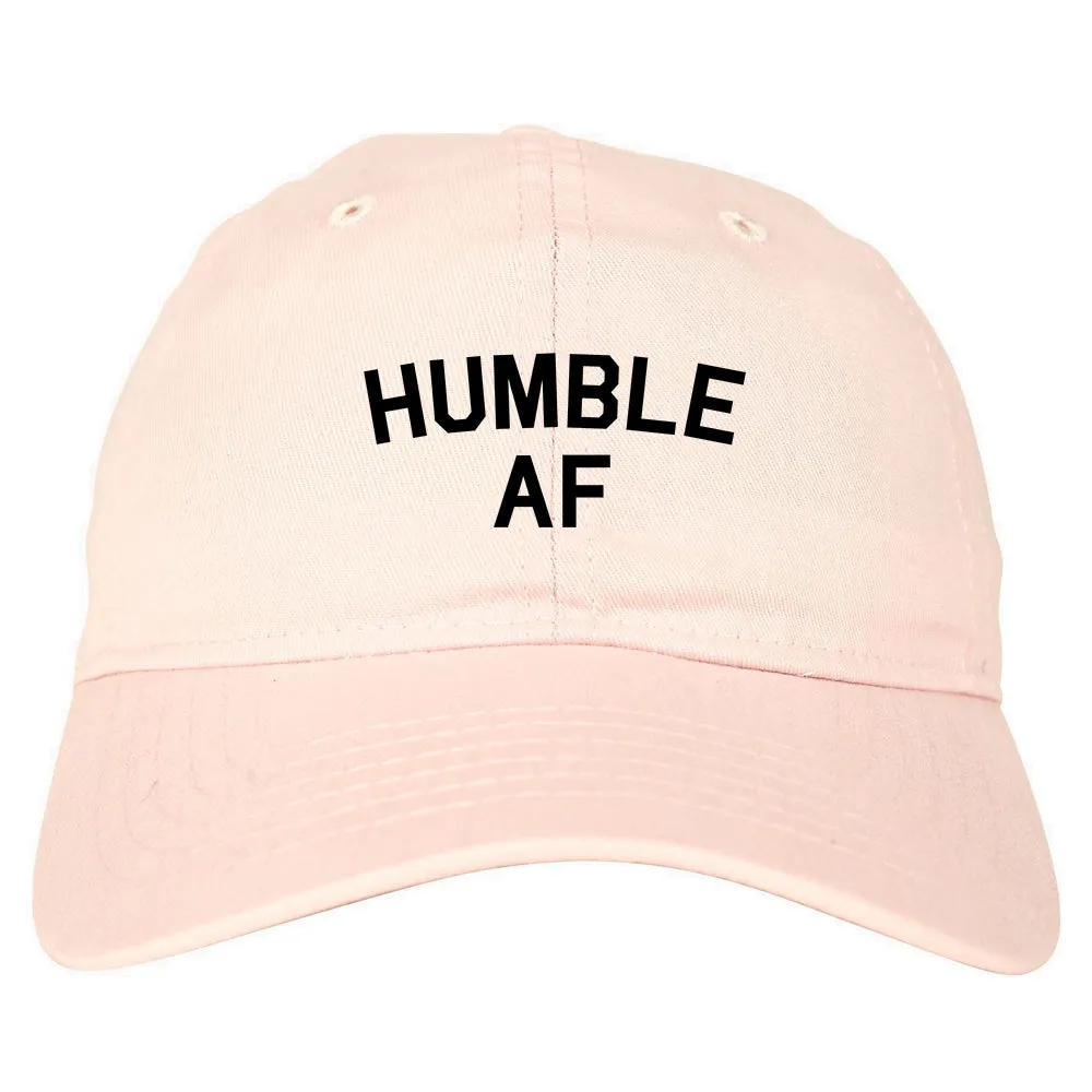 Humble AF Funny Mens Dad Hat Baseball Cap