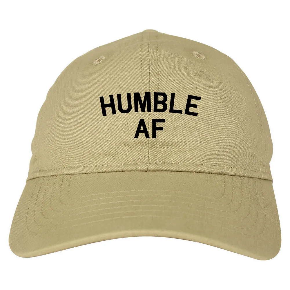 Humble AF Funny Mens Dad Hat Baseball Cap