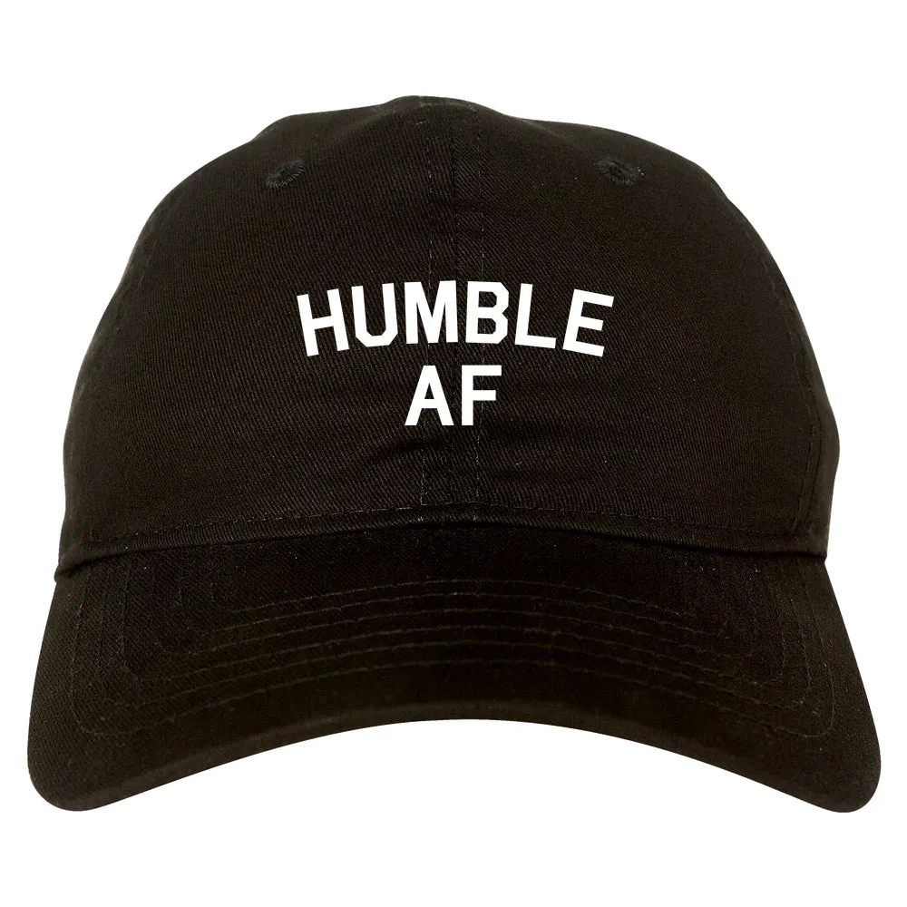 Humble AF Funny Mens Dad Hat Baseball Cap