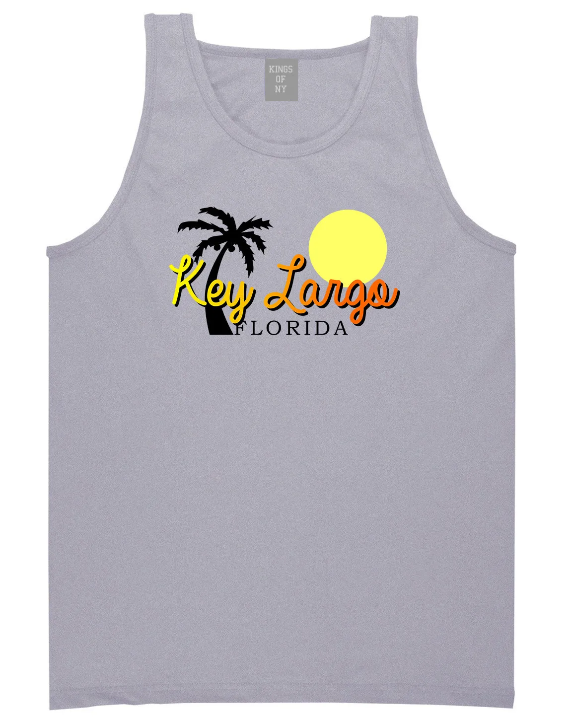 Key Largo Florida Souvenir Mens Tank Top Shirt