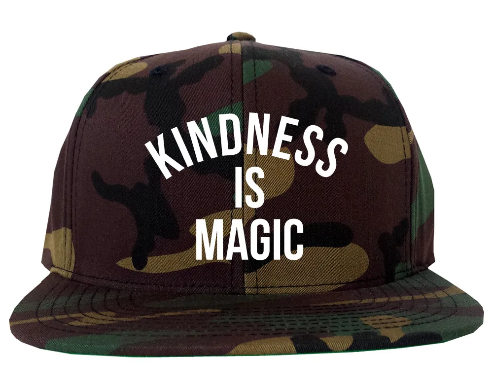 Kindess Is Magic Mens Snapback Hat