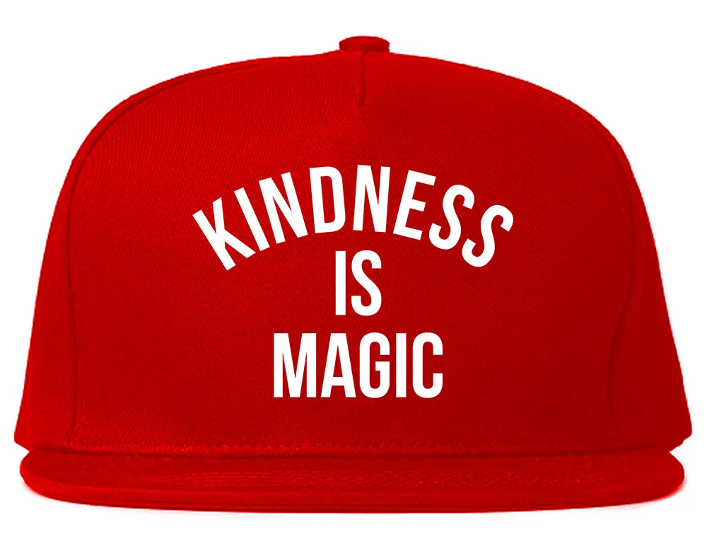 Kindess Is Magic Mens Snapback Hat