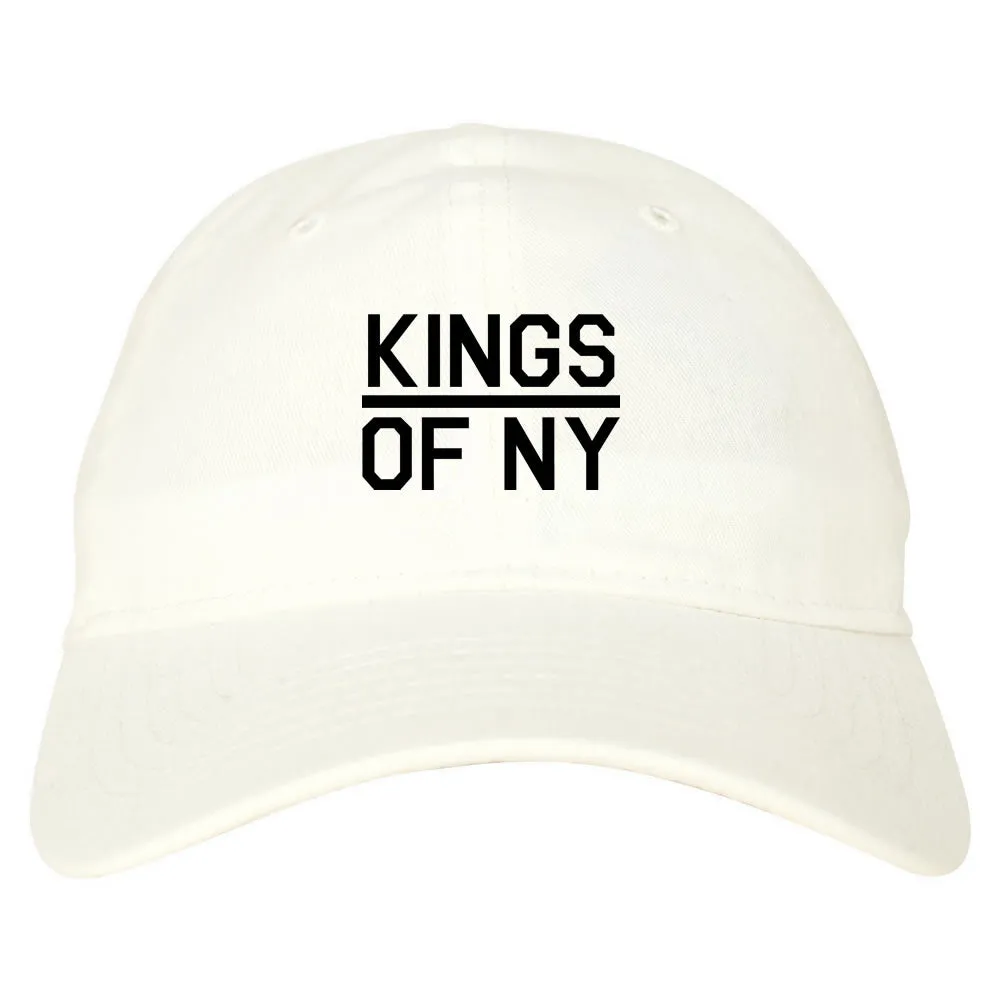 Kings Of NY Classic Chest Logo Mens Dad Hat Baseball Cap