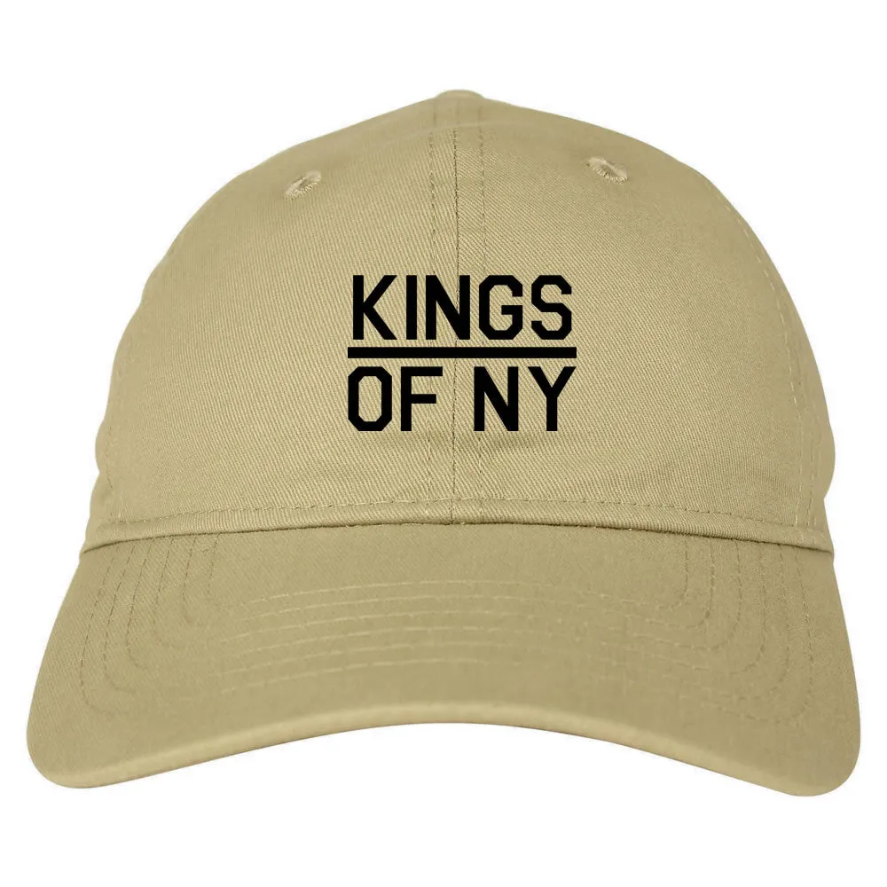 Kings Of NY Classic Chest Logo Mens Dad Hat Baseball Cap