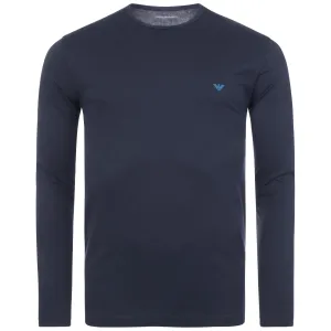 Long Sleeve Loungewear Small Logo T-Shirt