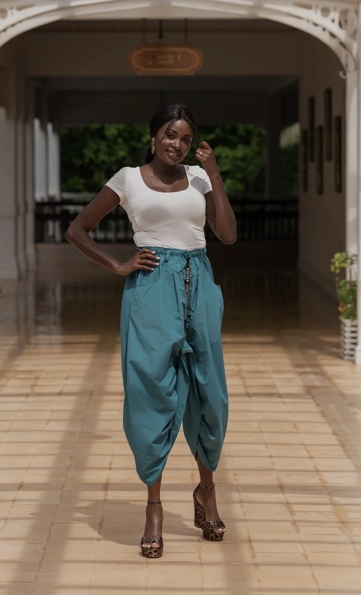 Macabi Slim Skirt - Teal