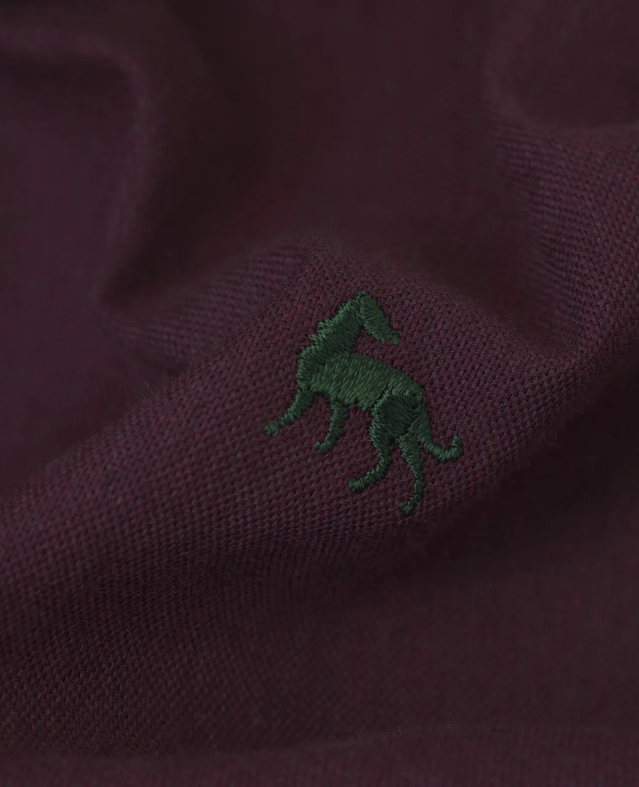 Magee - Tullagh Classic Button Down Shirt, Wine Red