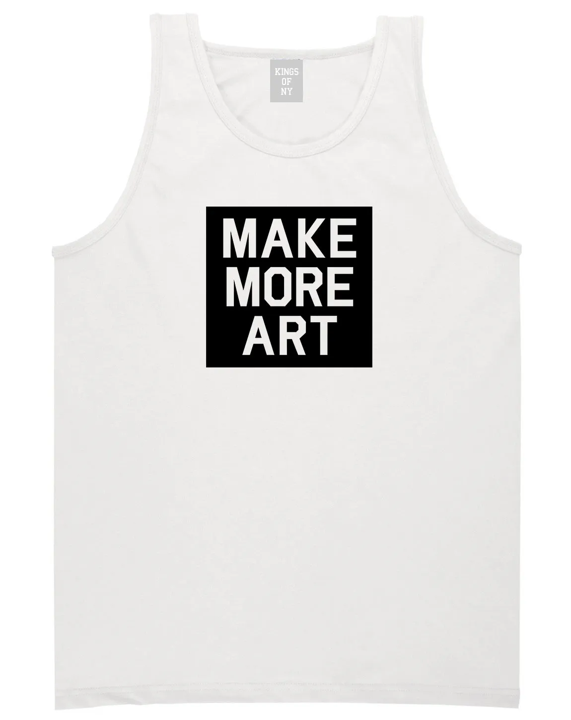 Make More Art Mens Tank Top Shirt