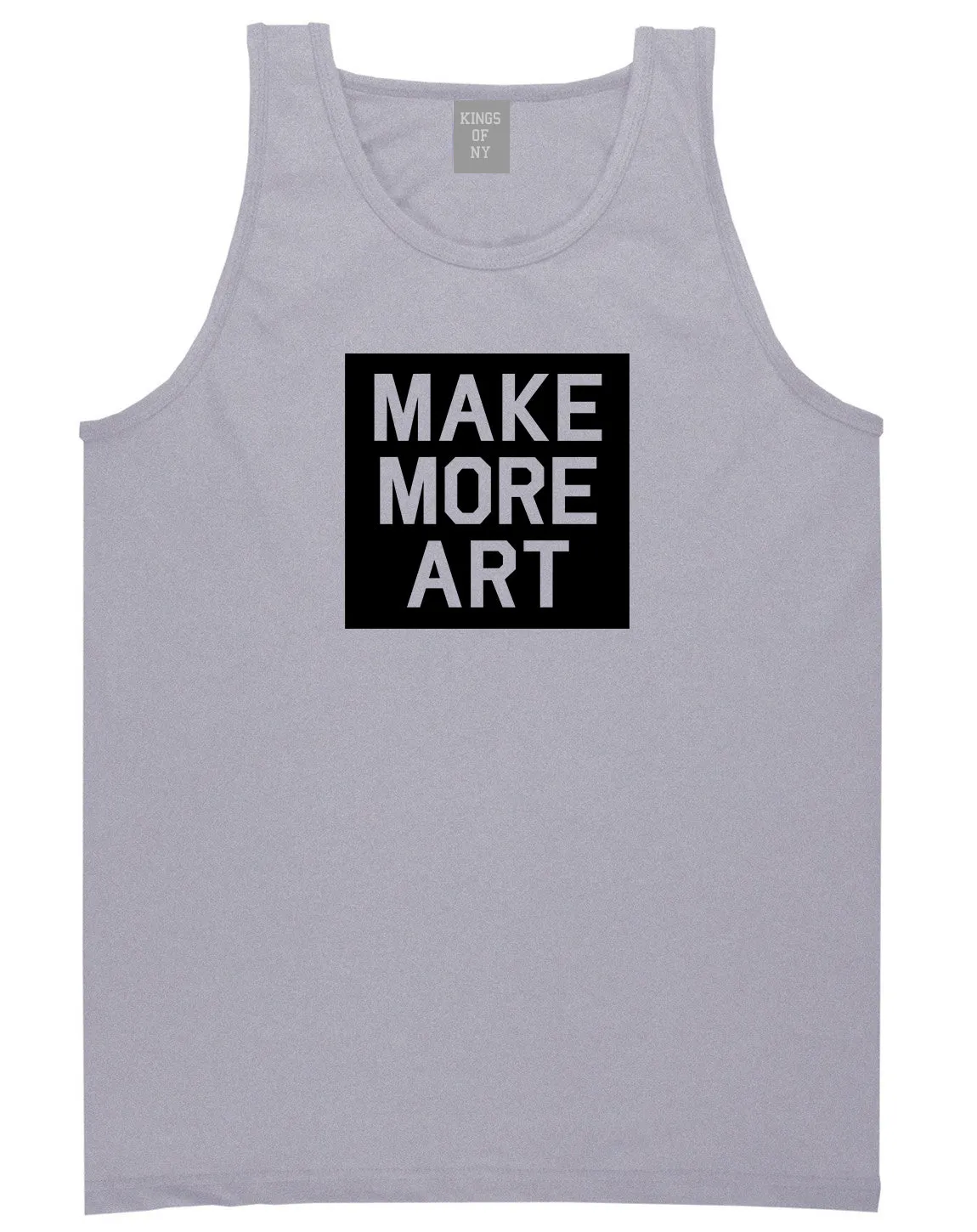 Make More Art Mens Tank Top Shirt