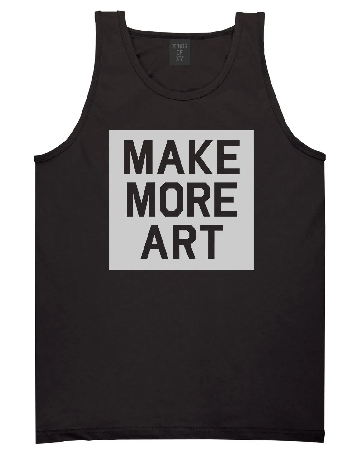 Make More Art Mens Tank Top Shirt