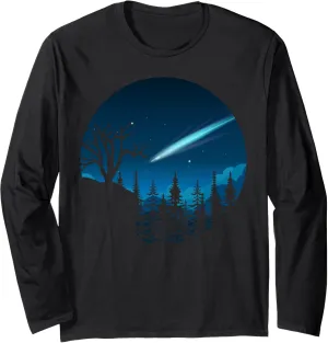 Nature Lover Wildlife Outdoor Forest Trees Nature Long Sleeve T-Shirt