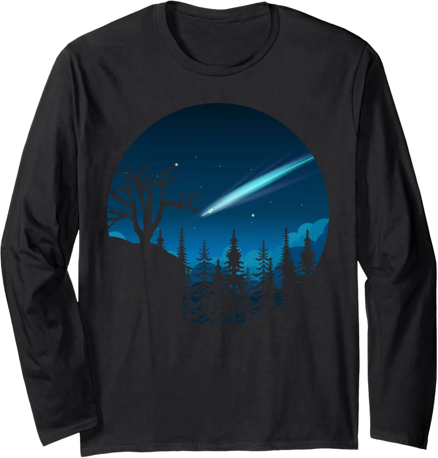 Nature Lover Wildlife Outdoor Forest Trees Nature Long Sleeve T-Shirt