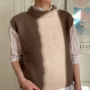 Novice Slipover Knitting Pattern - PetiteKnit