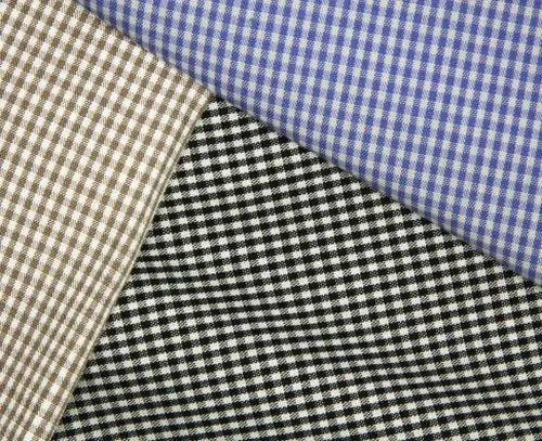 Outline Lightweight Mini Check Business Shirt