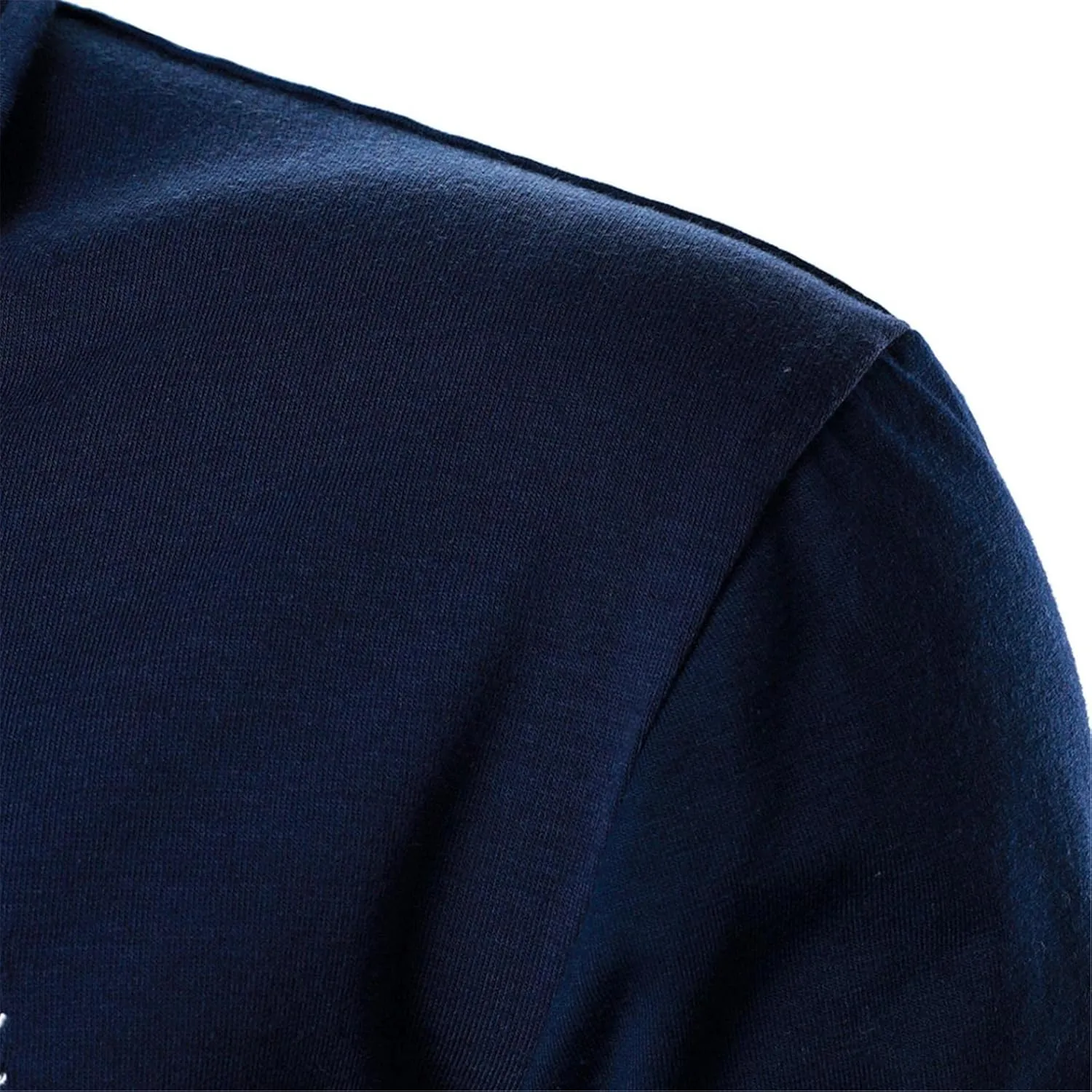 Plaid Stitching Polo Shirt for Men Casual Long Sleeve Fashion Zipper Golf Blouse Turn Down Collar Slim Fit Tops