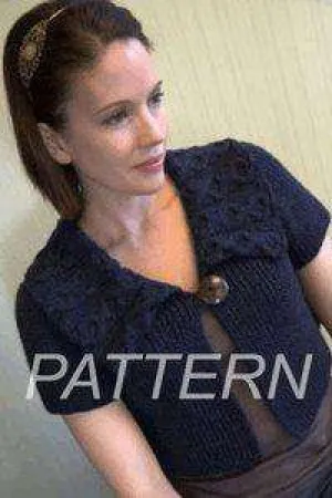 Plymouth Women's Cropped Cardi *Pattern*