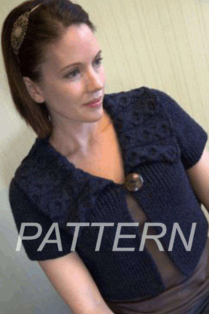 Plymouth Women's Cropped Cardi *Pattern*