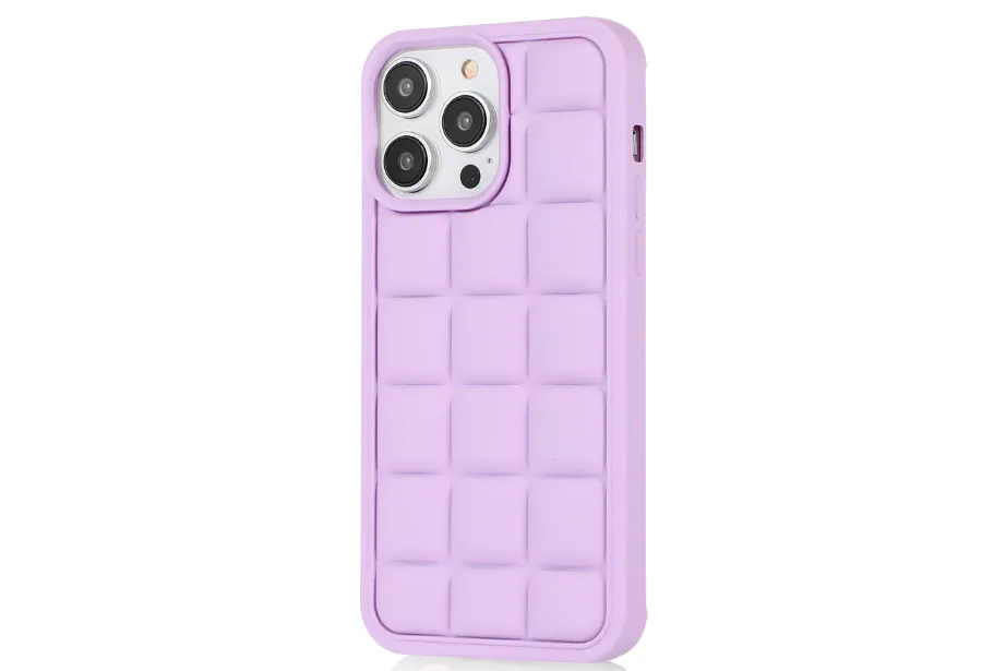 Purple Puff Phone Case