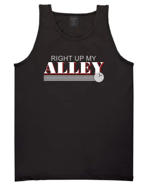 Right Up My Alley Bowling Ball Mens Tank Top T-Shirt