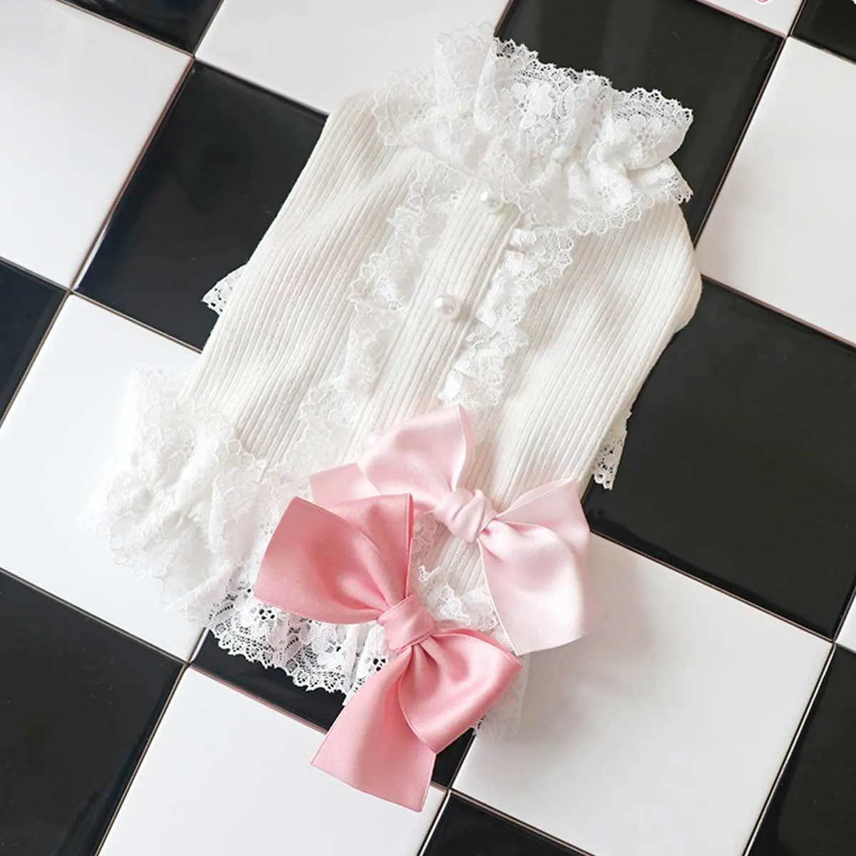 Romantic Girly Dog Blouse