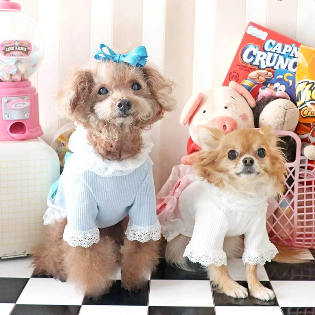 Romantic Girly Dog Blouse