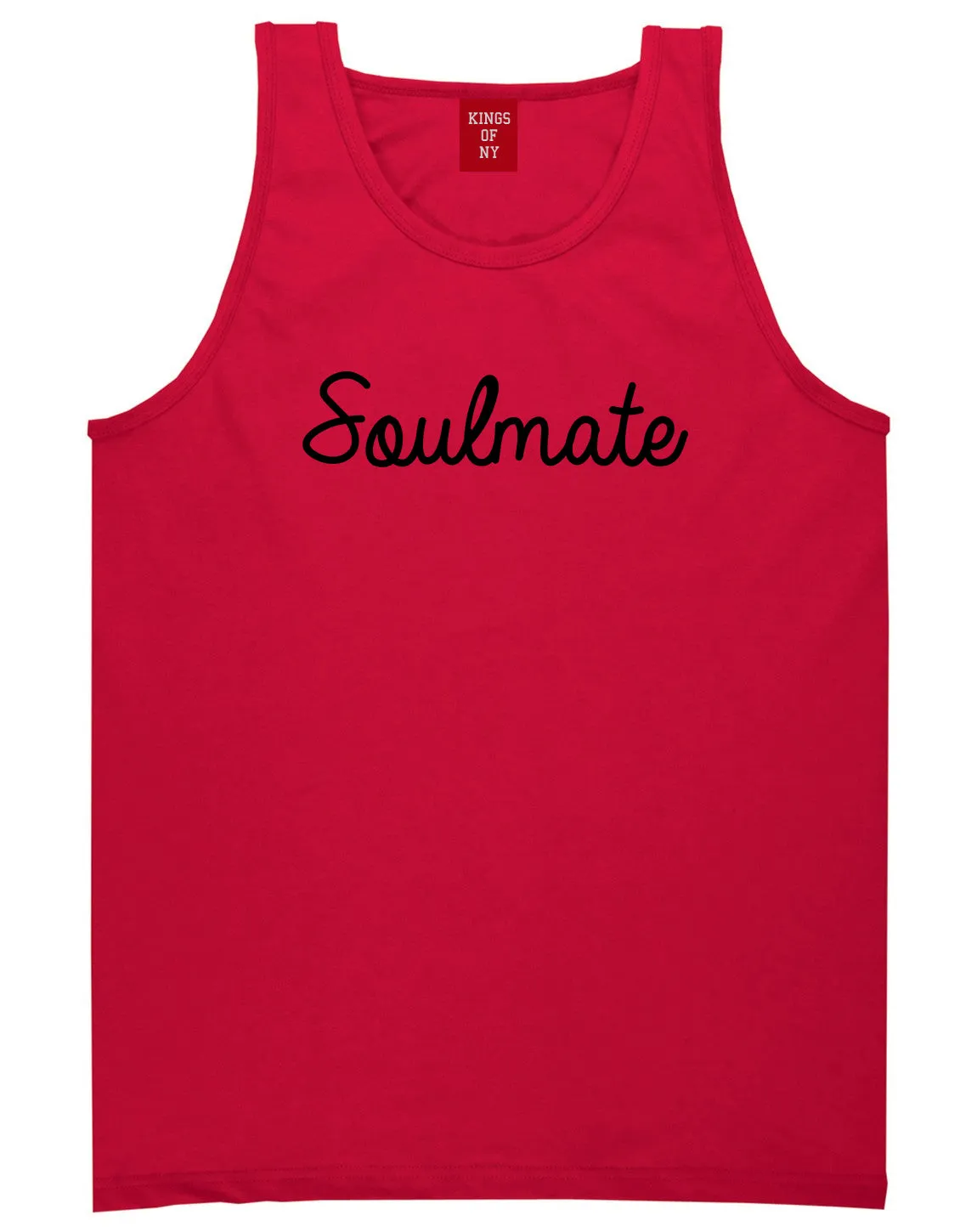 Soulmate Love Soul Wife Mens Tank Top Shirt