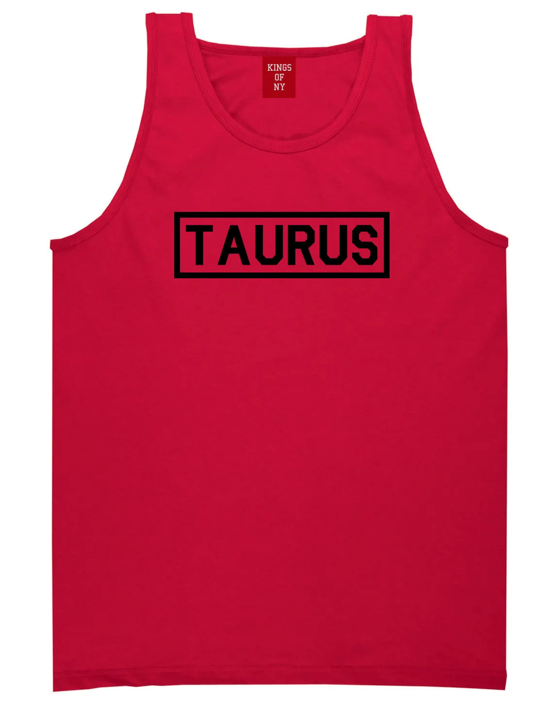 Taurus Horoscope Sign Mens Tank Top Shirt