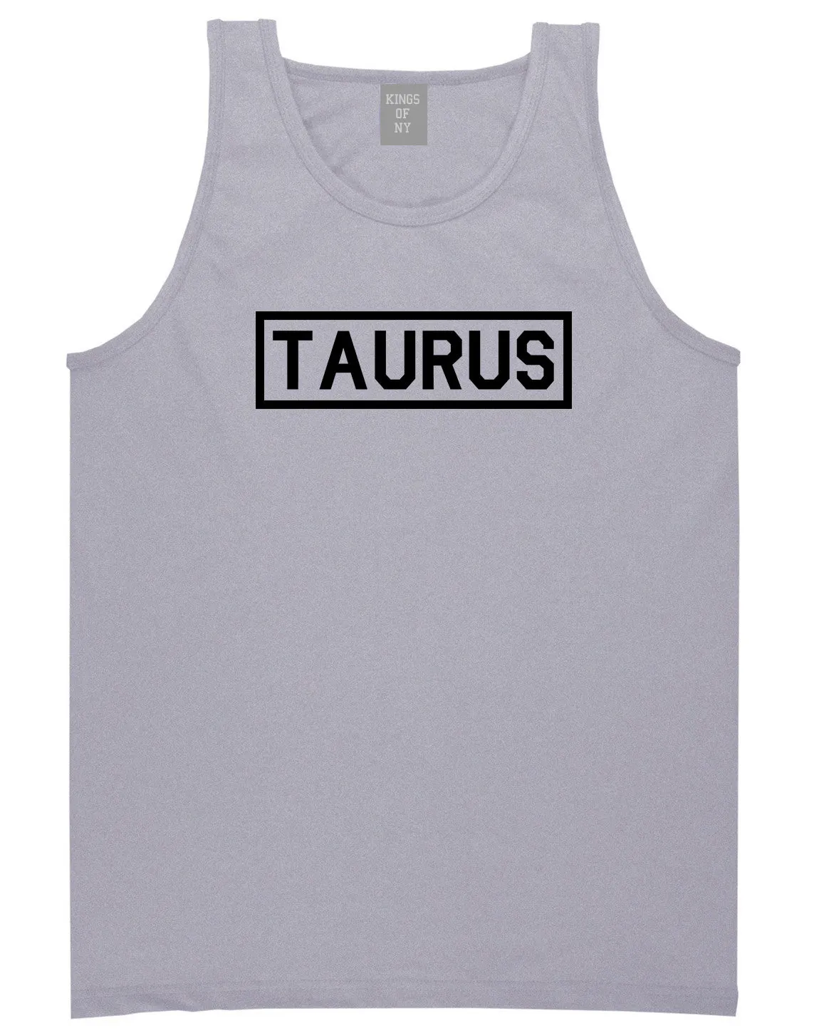 Taurus Horoscope Sign Mens Tank Top Shirt