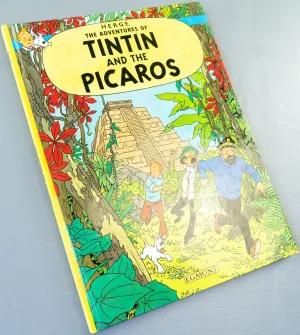 Tintin and The Picaros: Egmont 2000s Hardback Book UK Edition