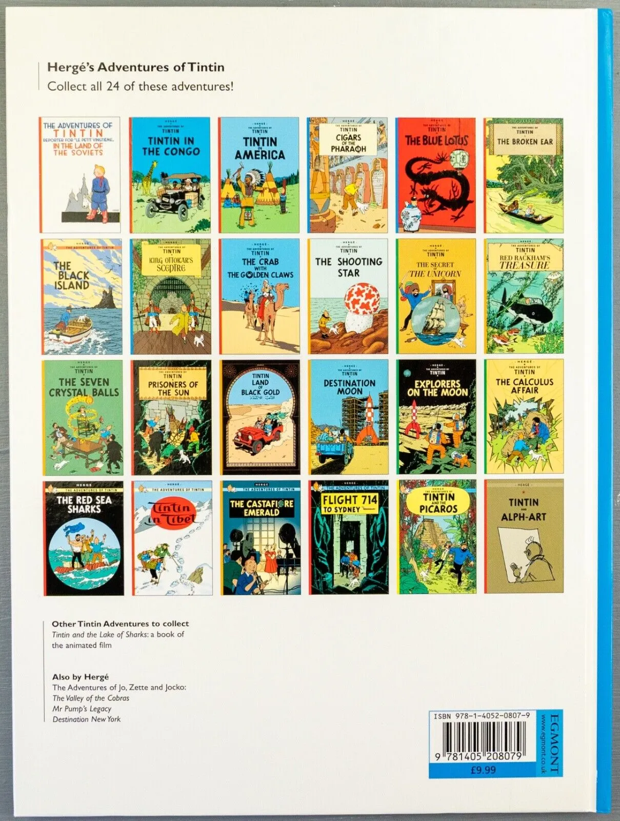 Tintin King Ottokar’s Sceptre: Egmont 2000s Hardback Book UK Edition