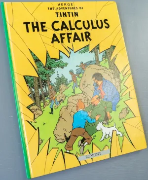 Tintin The Calculus Affair: Egmont 2000s Hardback Book UK Edition