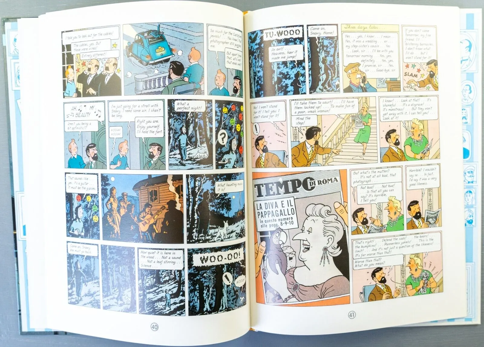 Tintin The Castafiore Emerald: Egmont 2000s Hardback Book UK Edition