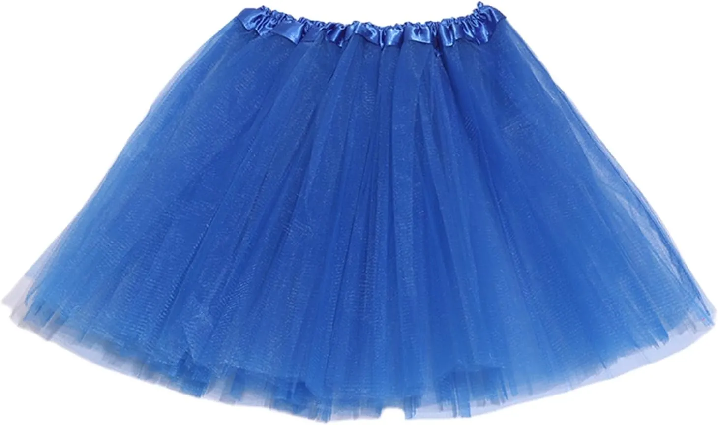Tutu Skirts for Women Summer 3 Layers Dance Tulle Skirts Lightweight Layered Fancy Costume Solid Color Tie Dye Skirt