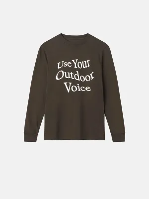 Use Your Outdoor Voice Longsleeve