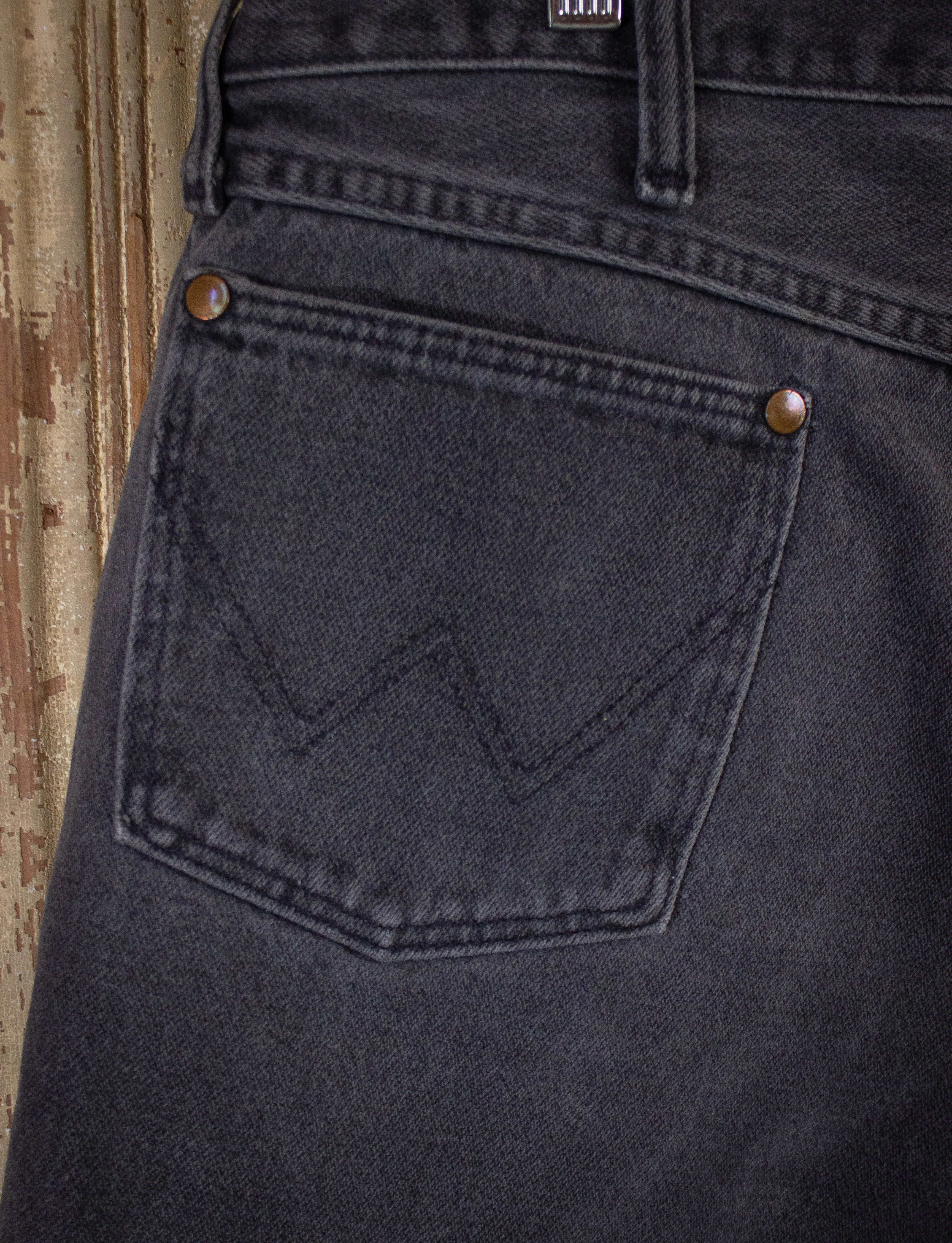 Vintage Wrangler Cutoff Denim Shorts Black 32w