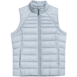Women's Down Vest 4F F091 Light Blue 4Fss23tdjaf091 34S