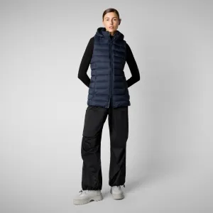 Women's vest norah in blue black
