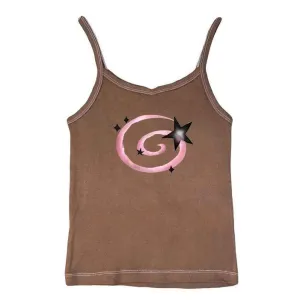 Y2K Aesthetic Star Tank Top